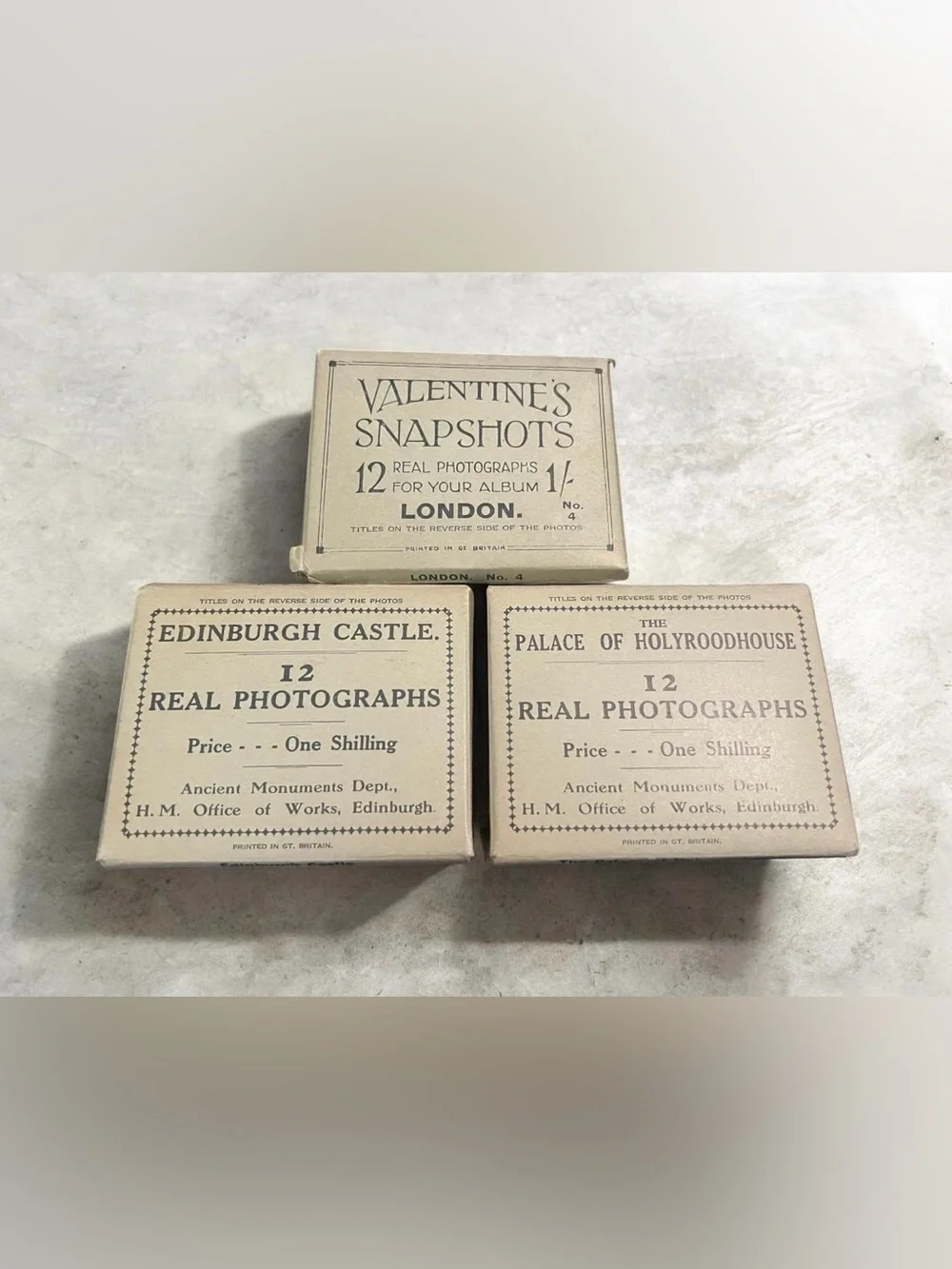 48 Vintage 1900s Valentine's Snapshots sets of real photographs from England.